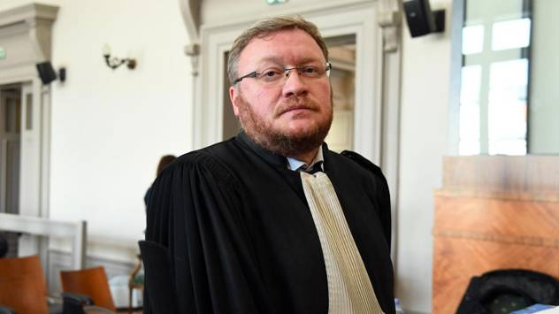 Me Frédéric Daems aux assises de Saint-Omer, en 2018. Il exerce le métier d'avocat à Béthune depuis 2004. Photo Archives Guy Drollet